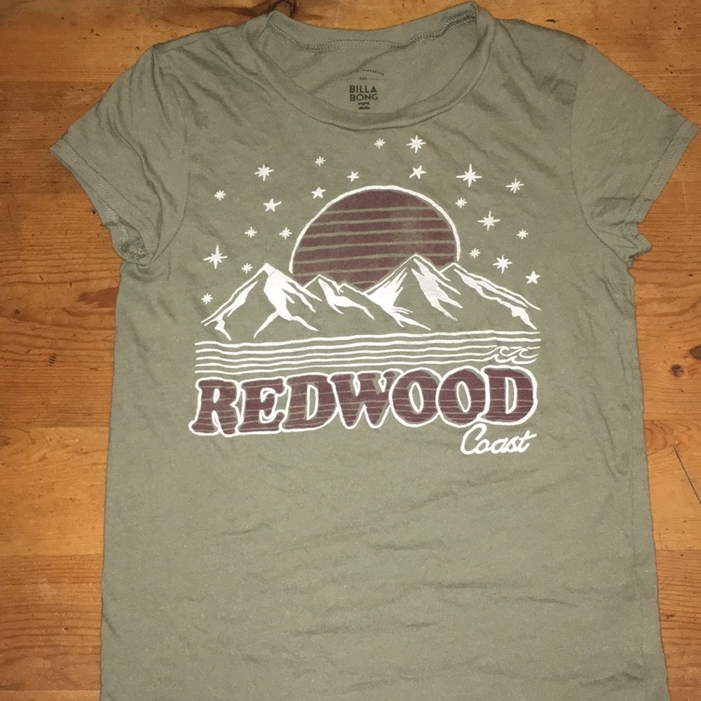 “Red Woods” Billabong tee